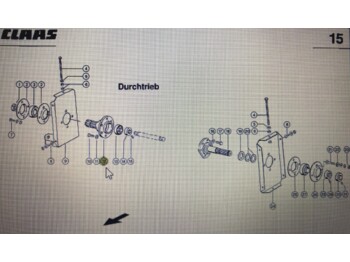 Запчастини CLAAS