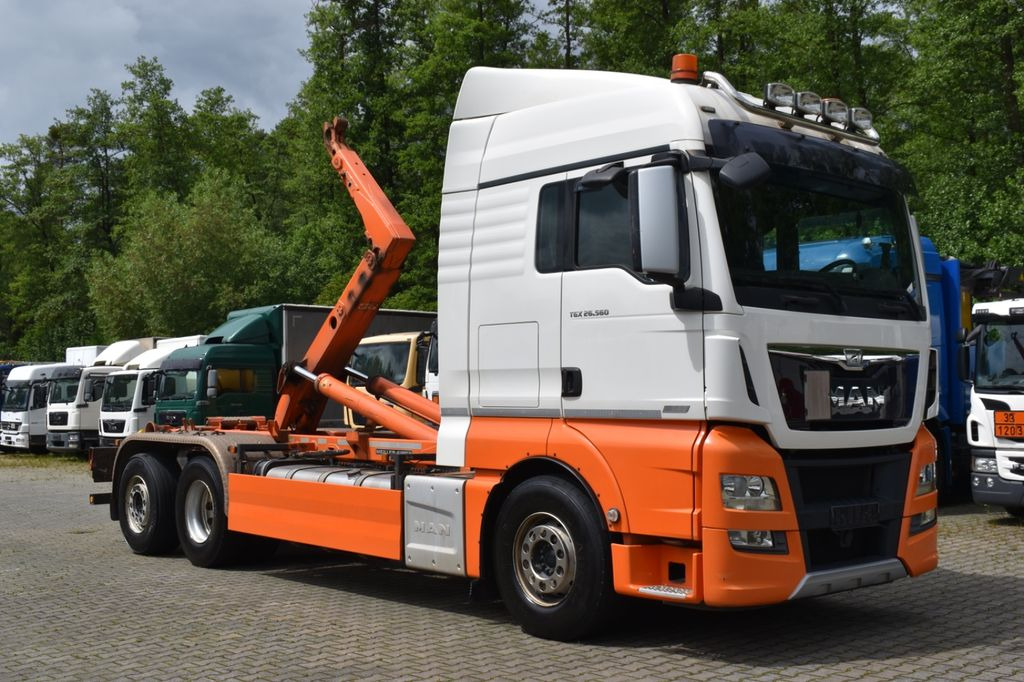 Гаковий мультиліфт вантажівка MAN TGX 26.560 XLX 6x2/MEILLER,Standklima,Retarder: фото 9