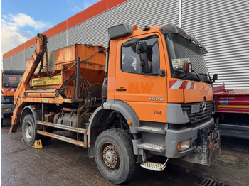 Скіповий навантажувач вантажівка MERCEDES-BENZ Atego 1828