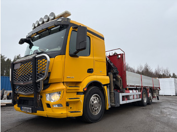 Вантажівка з маніпулятором MERCEDES-BENZ Actros