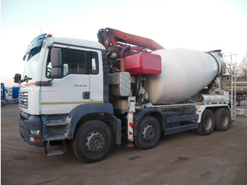 MAN TGA 35.410, 8X4, MIX + PUMPE 24M  в лізинг MAN TGA 35.410, 8X4, MIX + PUMPE 24M: фото 2