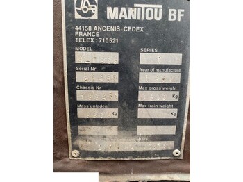 Двигун MANITOU