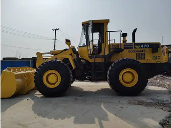 Колісний навантажувач Japan original Used Komatsu WA380 WA 470 payloader komatsu front end loader komatsu wa380-3 WA470-3 loader: фото 5