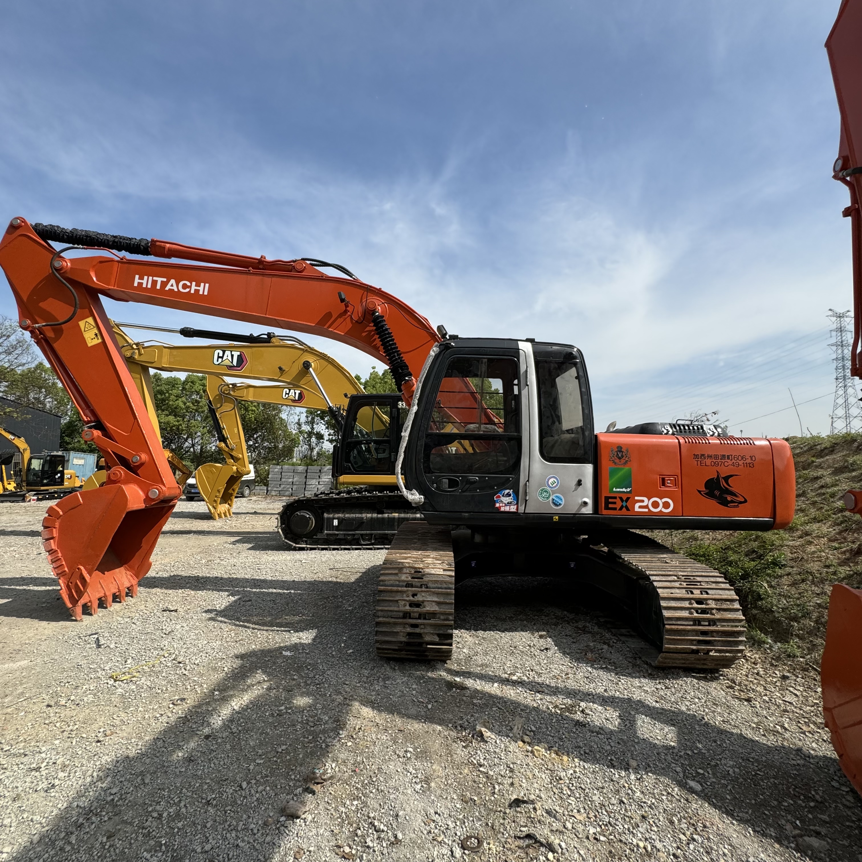 Гусеничний екскаватор HITACHI ZX200