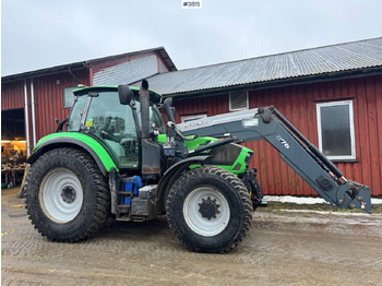 Трактор 2015 Deutz-fahr 6190 Agrotron w/ Front loader, Front PTO and 2 sets of tires.: фото 2