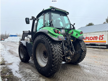 Трактор 2015 Deutz-fahr 6190 Agrotron w/ Front loader, Front PTO and 2 sets of tires.: фото 5