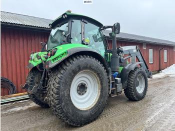 Трактор 2015 Deutz-fahr 6190 Agrotron w/ Front loader, Front PTO and 2 sets of tires.: фото 3