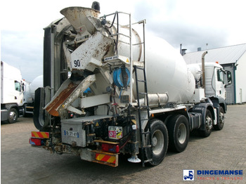 Автобетонозмішувач MAN TGS 32.360 8X4 Euro 6 Liebherr concrete mixer 8 m3 + belt: фото 4