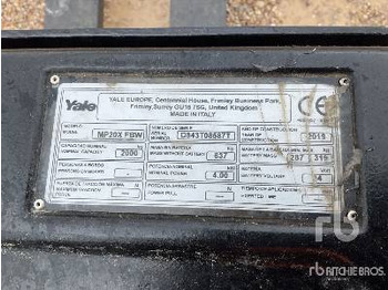 Візок YALE MP20X FBW Electric: фото 5