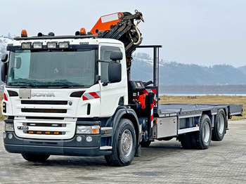 Вантажівка з маніпулятором, Бортова вантажівка/ Платформа Scania P 420* PLATFORM 6,80m * PK 29002+FUNK * TOP: фото 3