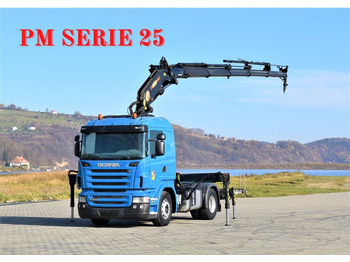 Вантажівка з маніпулятором SCANIA R 420