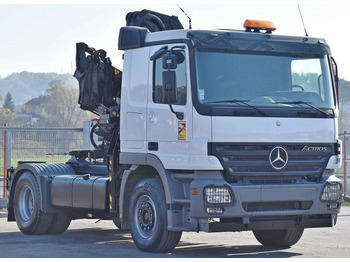 Тягач Mercedes-Benz ACTROS 1844 * Sattelzugmaschine *HIAB 330-5/FUNK: фото 4