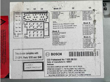 Кабіна й інтер'єр в категорії Автобуси MERCEDES CD / RADIO CCD 7620200051: фото 2