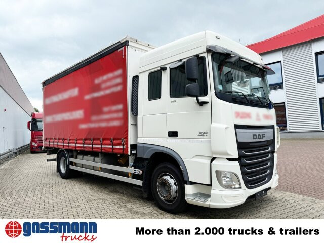 Бортова вантажівка/ Платформа DAF XF 410 FA 4x2, Fahrschule, 2x AHK, 6 Sitze: фото 9