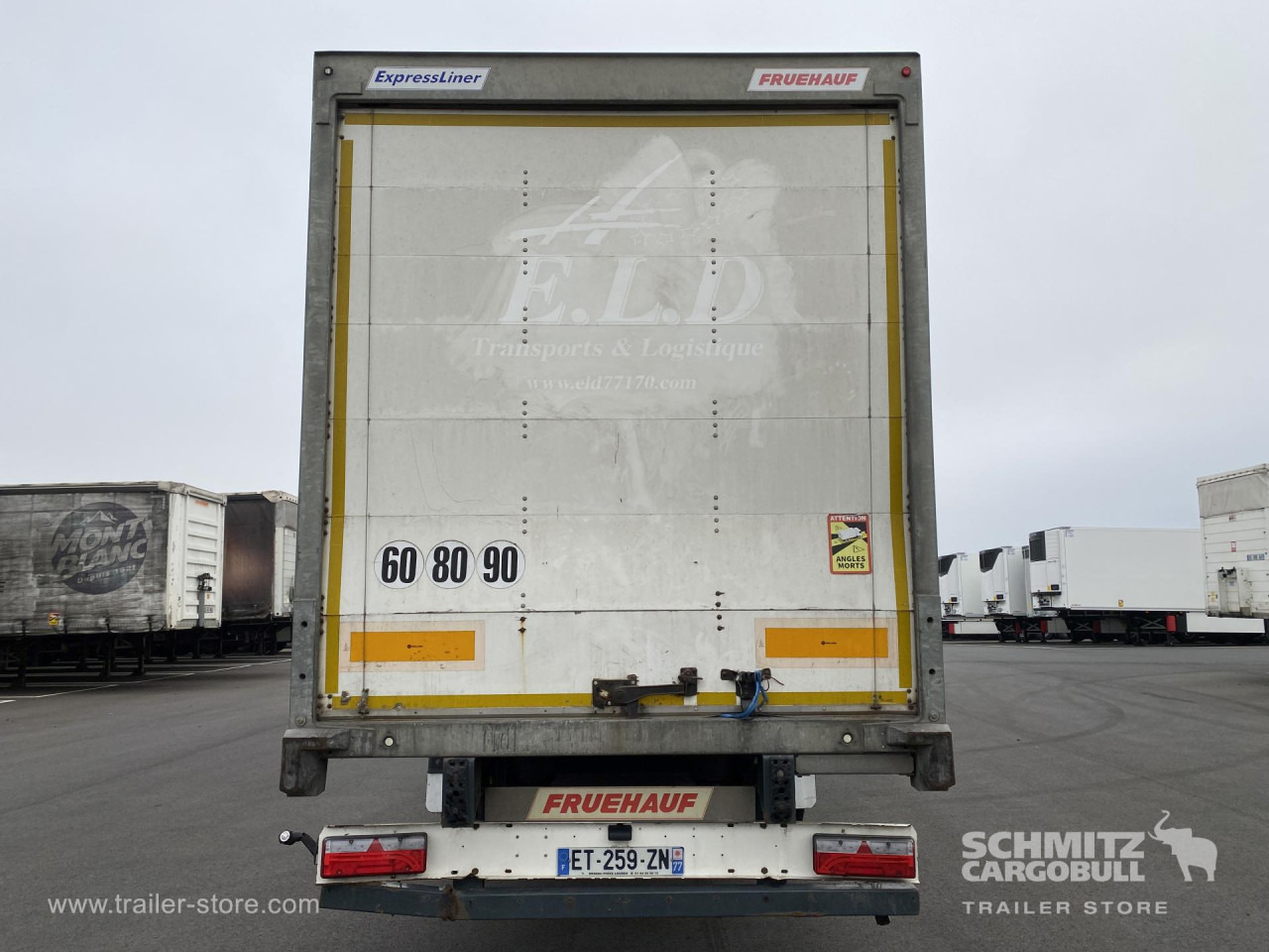 Закритий кузов напівпричіп FRUEHAUF Dryfreight Standard Roller shutter door: фото 10