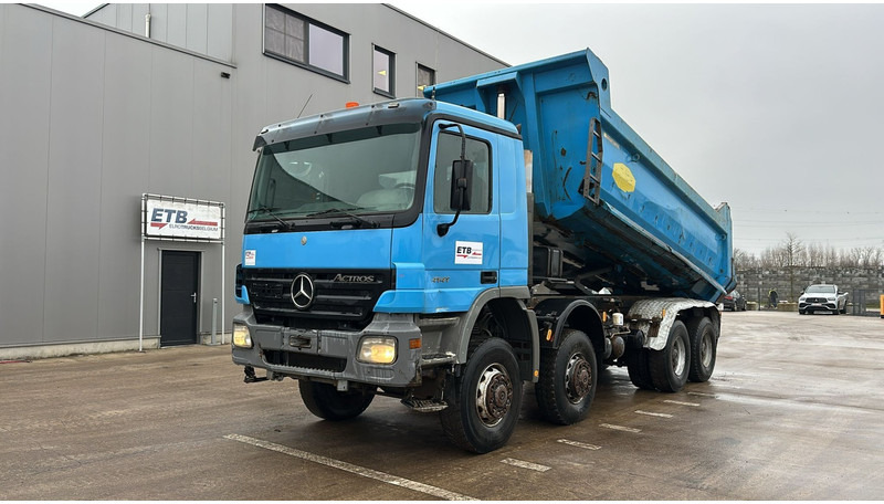 Самоскид вантажівка Mercedes-Benz Actros 4141 (8X8 / EPS / LAMES / GRAND PONT / MEILLER): фото 1