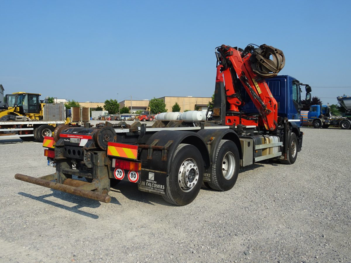 Гаковий мультиліфт вантажівка, Вантажівка з маніпулятором IVECO STRALIS 330: фото 6