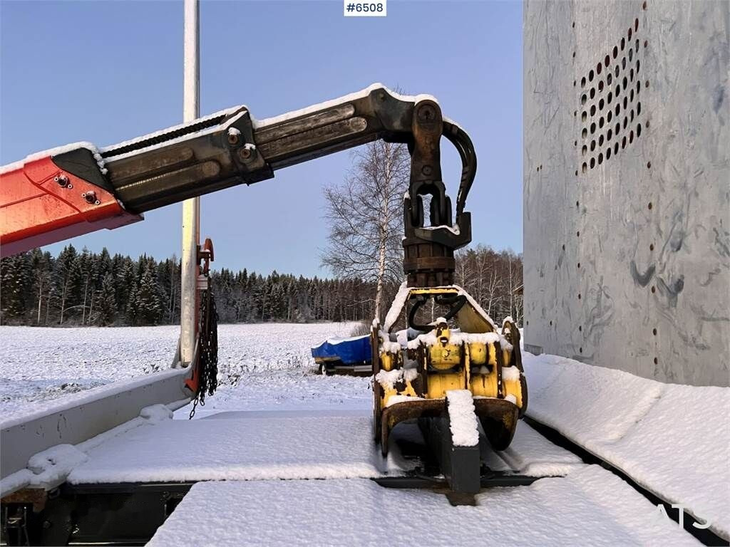 Лісовоз, Вантажівка з маніпулятором Scania R560 Timber Truck with crane: фото 12