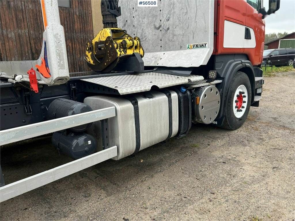 Лісовоз, Вантажівка з маніпулятором Scania R560 Timber Truck with crane: фото 38