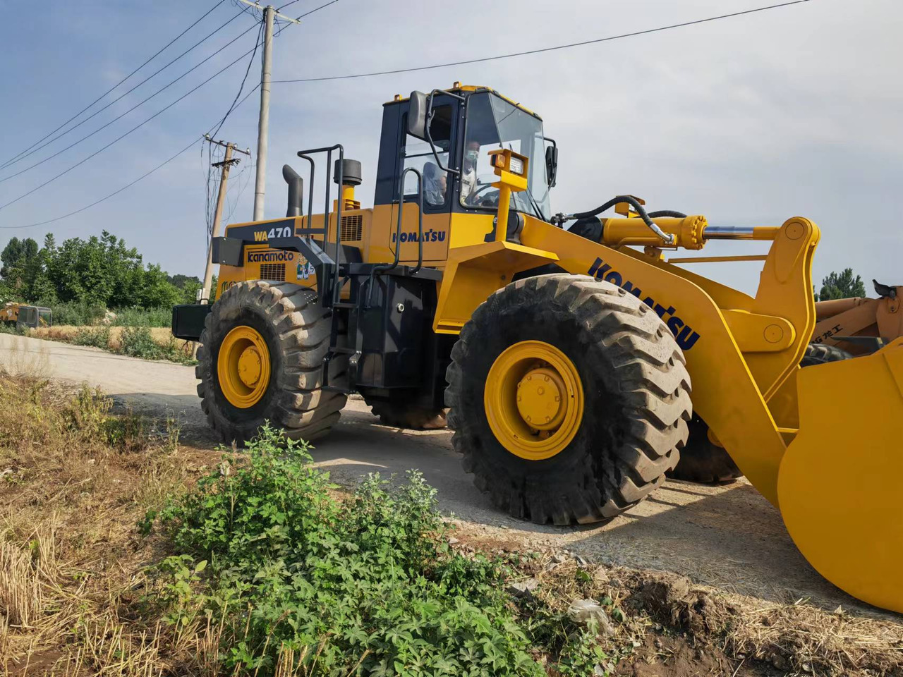 Колісний навантажувач KOMATSU WA 470 Komatsu wa 470-3: фото 1