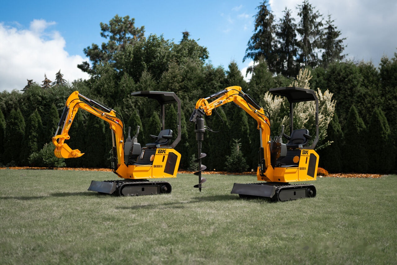 Новий Міні-екскаватор Berger Kraus BK800B Nowa minikoparka Mini excavator: фото 6