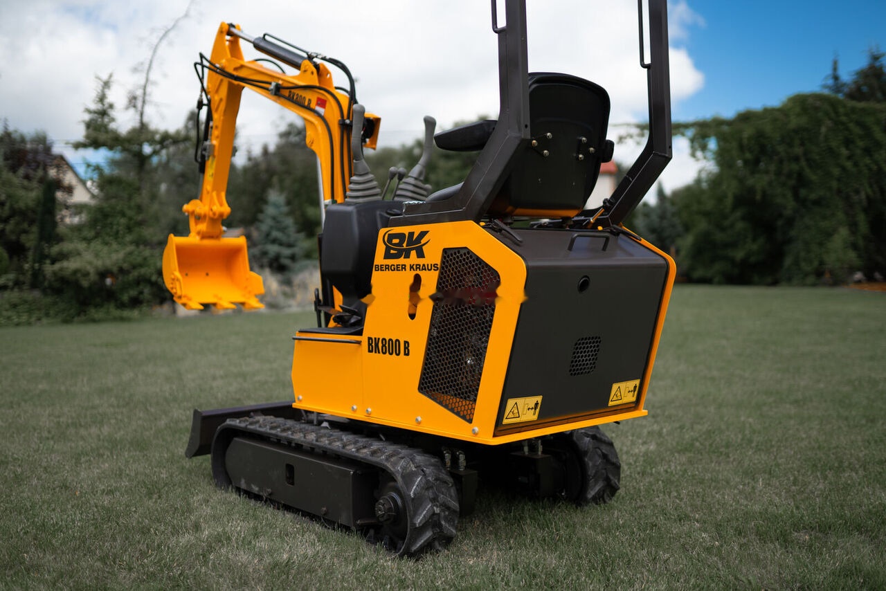 Новий Міні-екскаватор Berger Kraus Mini Excavator BK800BS torsion arm with FULL equipment: фото 6