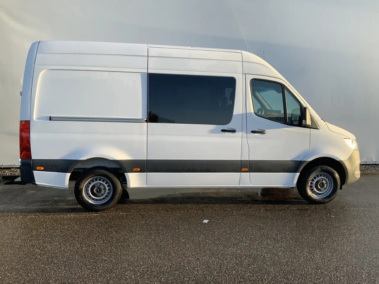 Вантажопасажирський фургон Mercedes-Benz Sprinter 314 2.2 CDI L2H2 Dub Cab Doka 5 Zits Airco Leer Tr: фото 17