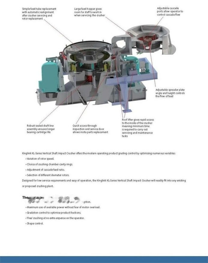 Новий Ударна дробарка Kinglink VSI Crusher KL8: фото 7