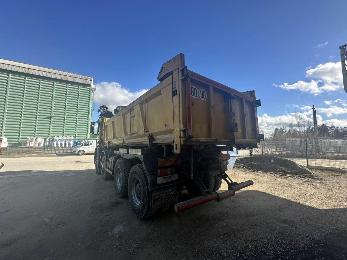 Самоскид вантажівка, Вантажівка з маніпулятором Mercedes Arocs 3243 KN: фото 6