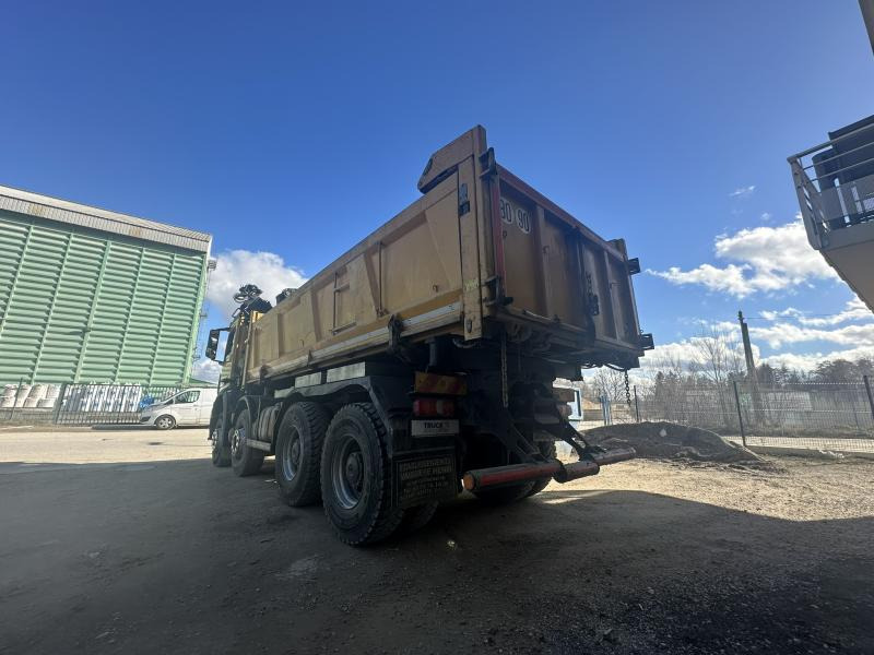 Самоскид вантажівка, Вантажівка з маніпулятором Mercedes Arocs 3243 KN: фото 8