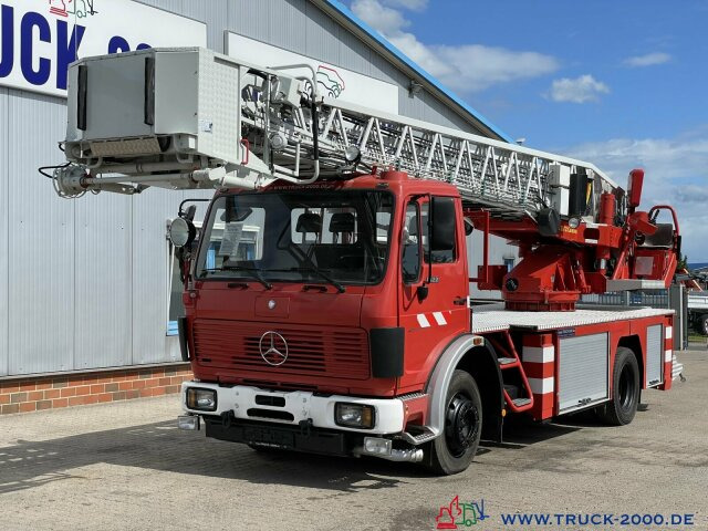 Автовишка Mercedes-Benz 1422NG Ziegler Feuerwehr Leiter 30m Rettungskorb: фото 10