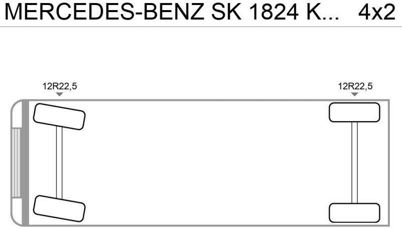 Асенізатори Mercedes SK 1824  ASSMANN  SAUG SPÜL  A3  TANK  KOMBIFZ: фото 21