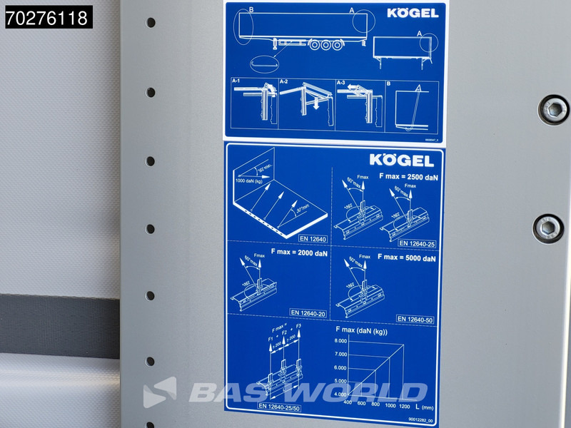 Kögel S24-1 NUEVO! Remolque MEGA + Techo Elevable Varias unidades en stock в лізинг Kögel S24-1 NUEVO! Remolque MEGA + Techo Elevable Varias unidades en stock: фото 17