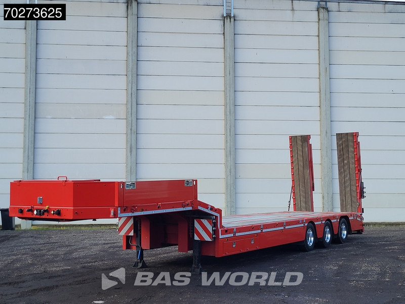 Низькорамна платформа напівпричіп Langendorf S3L NL-Trailer Lift+Lenkachse ALCOA Ramps: фото 8