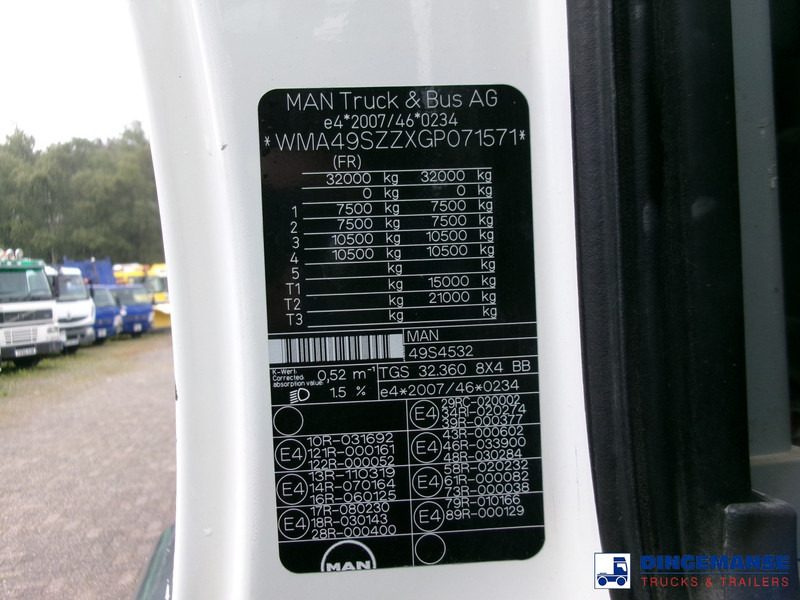 MAN TGS 32.360 8X4 Euro 6 Imer concrete mixer 9 m3 в лізинг MAN TGS 32.360 8X4 Euro 6 Imer concrete mixer 9 m3: фото 19