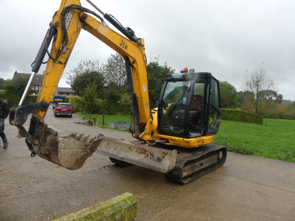 Міні-екскаватор Mini pelle JCB 8085ZTS (2013 - 2664 heures): фото 14