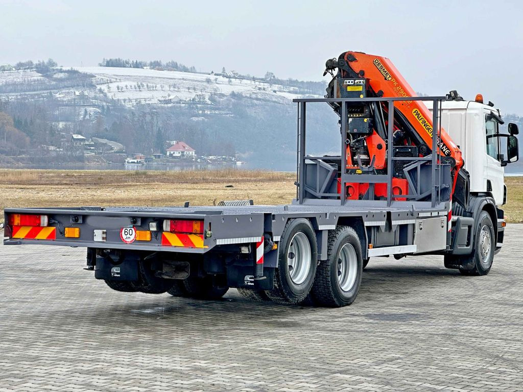 Вантажівка з маніпулятором, Бортова вантажівка/ Платформа Scania P 420* PLATFORM 6,80m * PK 29002+FUNK * TOP: фото 8