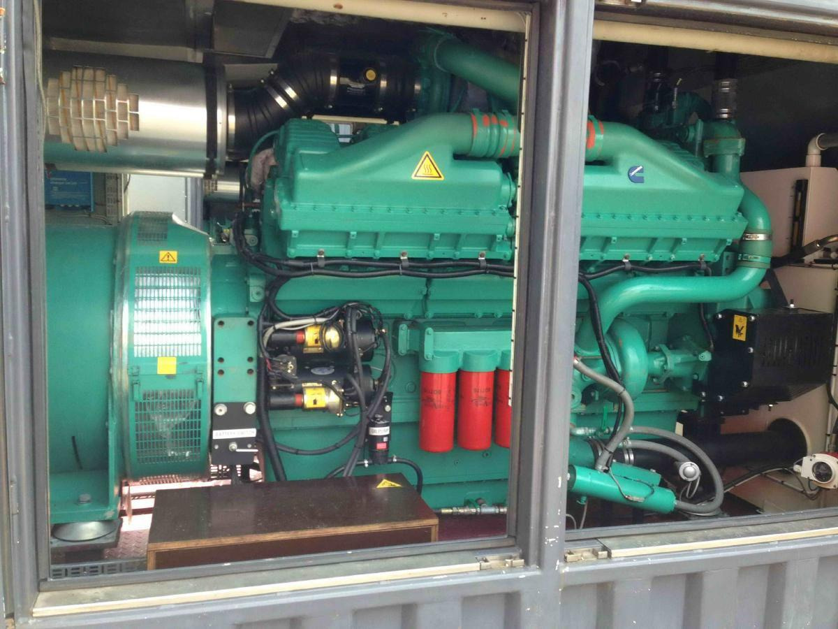 Електричний генератор Cummins Generator 1250 KVA QSK45-G4 Engine Super silent Silent: фото 10