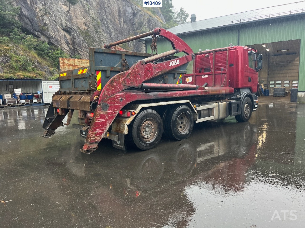 Скіповий навантажувач вантажівка Scania R480: фото 6