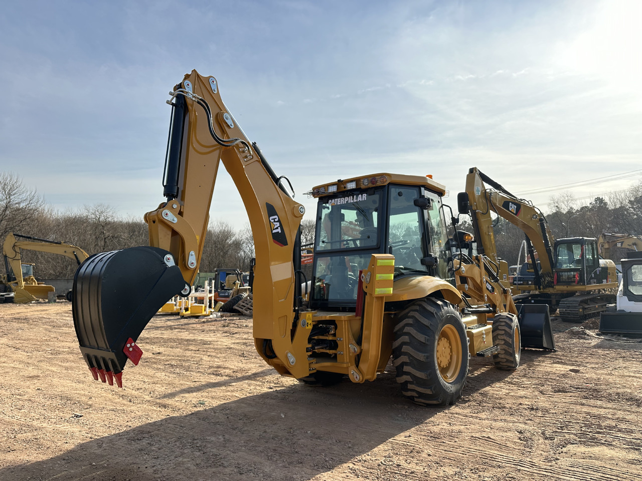 Новий Екскаватор-навантажувач CATERPILLAR 420F2: фото 8