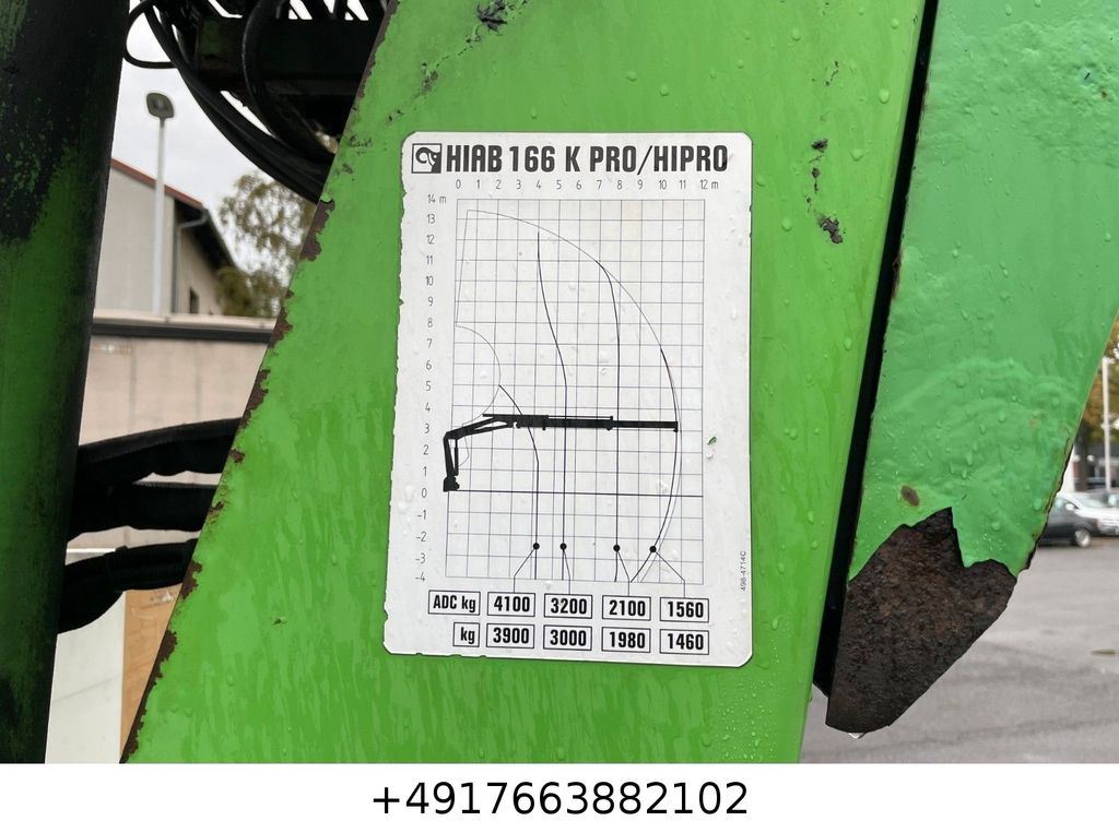 Вантажівка з маніпулятором, Бортова вантажівка/ Платформа MAN TGX 26.400/6x4/Kran HIAB: фото 13